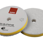 Rupes D-A COARSE, FINE, ULTRA-FINE microfibre pad in various sizes for polishing your car (130mm, Fine yellow)