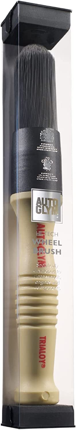 Autoglym Hi-Tech Wheel Brush - Versatile Car Wheel Cleaning and Detailing Brush