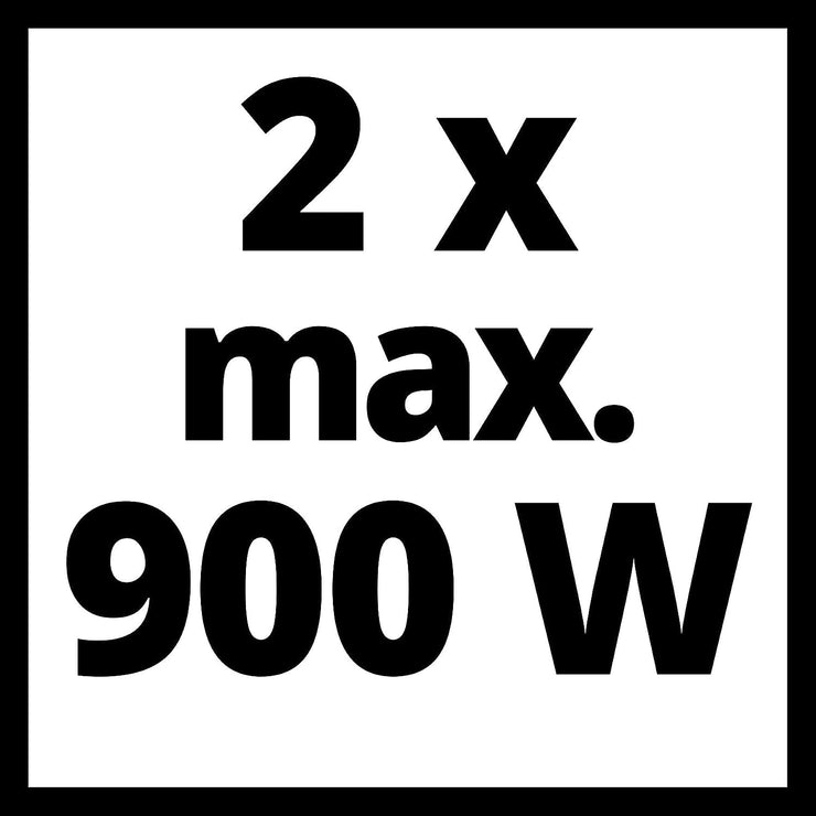 Einhell Power X-Change 18V, 4.0Ah Lithium-Ion Battery Twin Pack - 2 x 4,0Ah Batteries Universally Compatible With All Einhell PXC Power Tools And Garden Machines