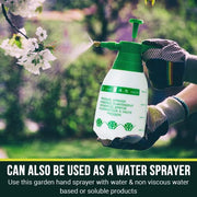 SA Products Pump Action Pressure Sprayer - Weed Killer Sprayer Pump for Fertiliser, Pesticides, Fungicides, Cleaning - Garden Sprayer with Plastic Lance & Carry Strap - Water Spray Bottles - (2 Litre)