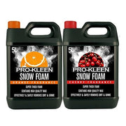 10L of Pro-Kleen Cherry & Orange Snow Foam with Wax - Super Thick & Non-Caustic Foam - Extremely Powerful & Easy To Use