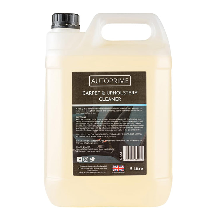 Autoprime Professional Valeting Carpet & Upholstery Cleaning Shampoo Cleaner 5l