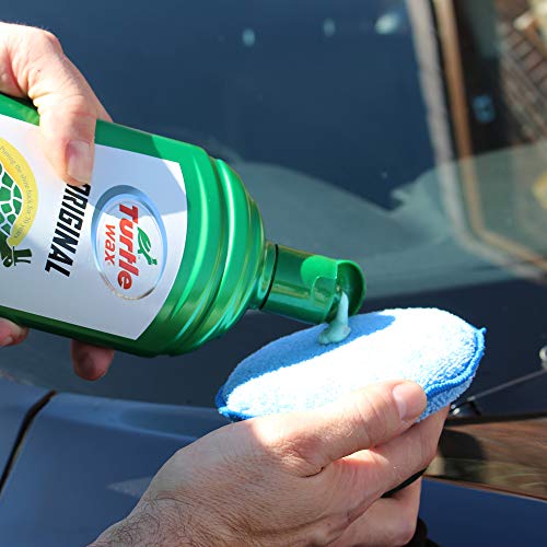 Turtle Wax Original Hard Shell Shine Car Wax (500ml) 51795 - Providing Car Shine, Protection & Incredible Water Beading - No Scratching or Swirling with an Easy On - Easy Off Application