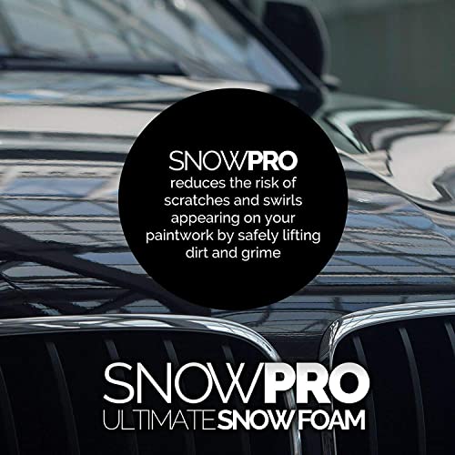 SnowPro Snow Foam Shampoo Car Wash 5L Soap pH Neutral Vehicle Cleaning Detailing Pre Wash Bubblegum Fragrance