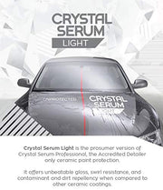 Gtechniq Crystal Serum Light Ceramic Coating for Cars, Protect Car Paintwork, High Shine, Easy to Apply, 30ml (Sufficient for 1 Small-Med Car)-3-5 Years Durability