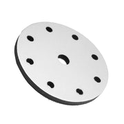 6In Interface Sanding Pad Interface Pad 3M Sponge 150Mm Diameter Soft Buffer Sponge Interface Cushion Pad For Sanding Pads (6 inches 9 holes)