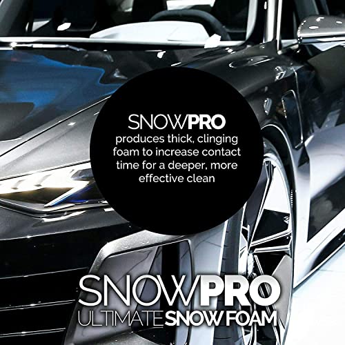 SnowPro Snow Foam Shampoo Car Wash 5L Soap pH Neutral Vehicle Cleaning Detailing Pre Wash Bubblegum Fragrance