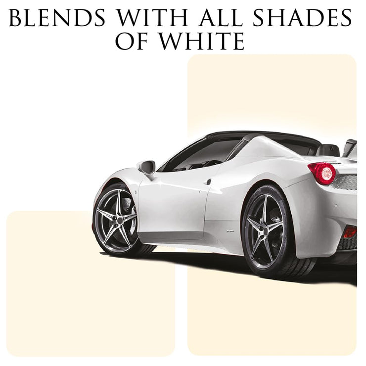 Car Gods Iris Custom Color White 3-in-1 Polish Wax Colour Restorer & Scratch Remover 500ml - 16 Colours Available