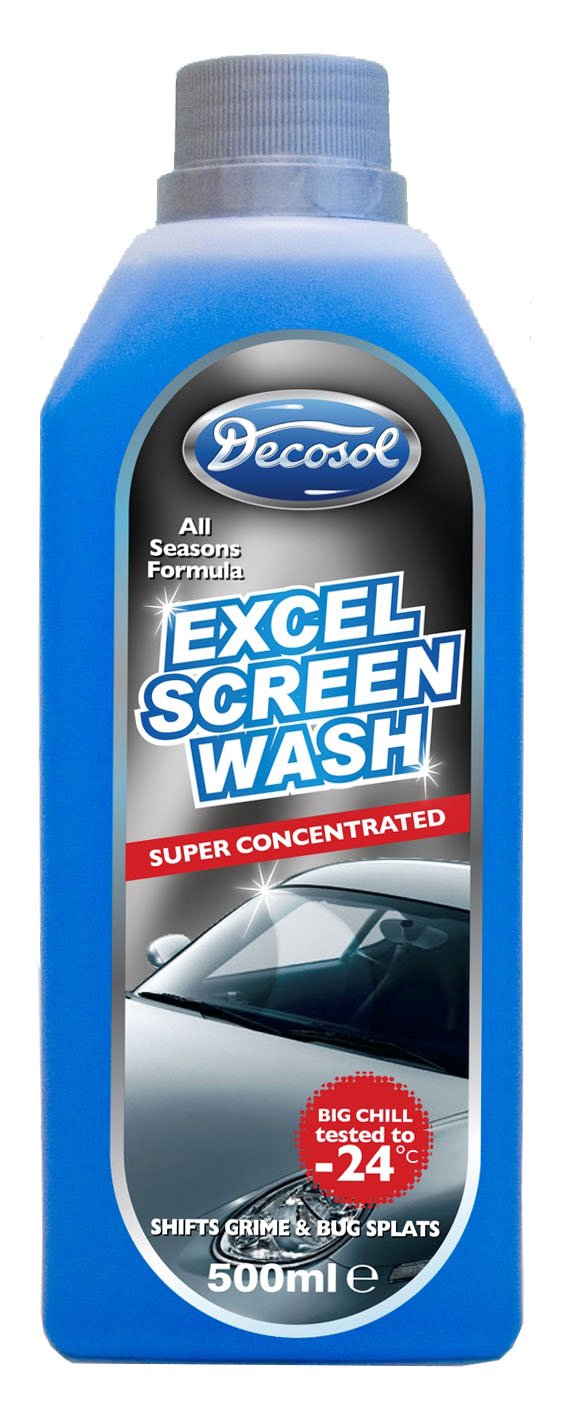 Decosol AD25 Excel Screen Wash 500 ml