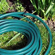 MantraRaj Reinforced Flexible Pressure Washer PVC Hose Pipe Watering Spray Gardening Gun Hosepipe Reel Plants for Home, Garden, Patio & Car Cleaning Outdoor (100FT)