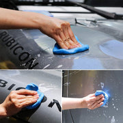 Prettyui Car Clay Bar Detailing Clay,100g x 2 Pack Auto Detailing Clay Bar Clean Care Tools Sludge Mud for Car Glass,Vehicles and Much More Cleaning Repeated Use (Blue)