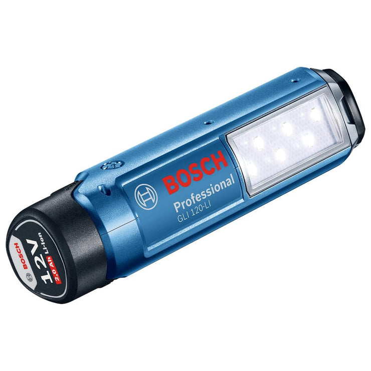 Bosch Professional 12V System GLI 12V-300 cordless LED torch (300 lumens, excluding rechargeable batteries and charger, in cardboard box)