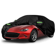 Waterproof Car Cover Replace for Mazda Miata MX-5 1998-2021, All Weather Car Covers with Zipper Door for Snow Rain Dust Hail Protection