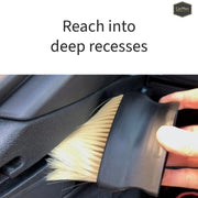 CarMax Car Interior Detailing Brush, for dusting and cleaning - long bristles to access all awkward areas - an essential part of your cleaning kit bag