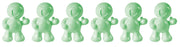 Little Joe LJTU-37 Car Air Freshener, Pastel Green, Thumbs Up, Set of 6