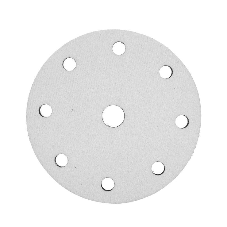 6In Interface Sanding Pad Interface Pad 3M Sponge 150Mm Diameter Soft Buffer Sponge Interface Cushion Pad For Sanding Pads (6 inches 9 holes)