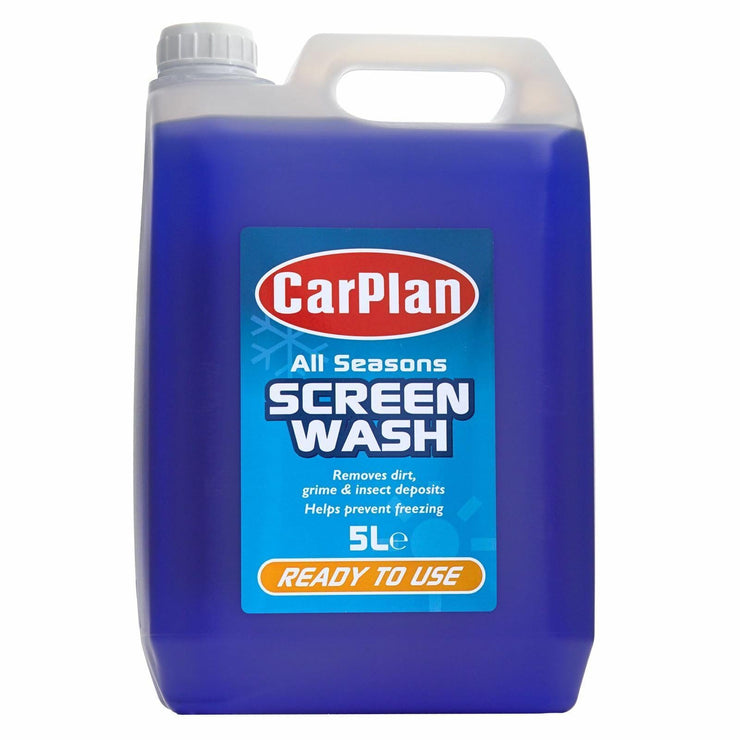 CarPlan All Seasons Ready Mixed Screenwash - 5L X 4