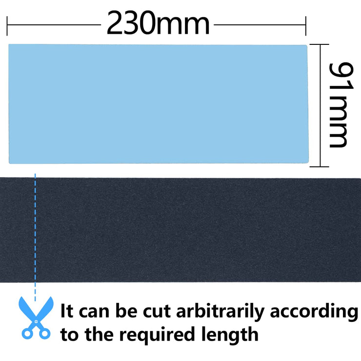 FEIHU-Ultra Fine 17 Sheet Wet Dry Sandpaper,120 to 3000/5000 / 7000/8000/10000 Assorted Grit Sandpaper.9X3.6 Inches for Automotive Sanding High grit Sandpaper (17-Sheet Sand Paper)