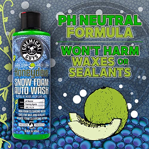 Chemical Guys CWS110 Honeydew Snow Foam Car Wash Soap and Cleanser (1 gal.) Chemical Guys