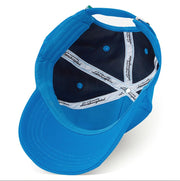 Automobili Lamborghini Blue Baseball Cap Official Merchandise Adjustable Branded Back Buckle