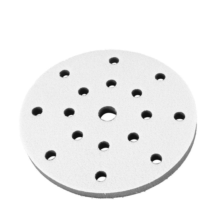 6In Interface Sanding Pad Interface Pad 3M Sponge 150Mm Diameter Soft Buffer Sponge Interface Cushion Pad For Sanding Pads (6 inches 17 holes)