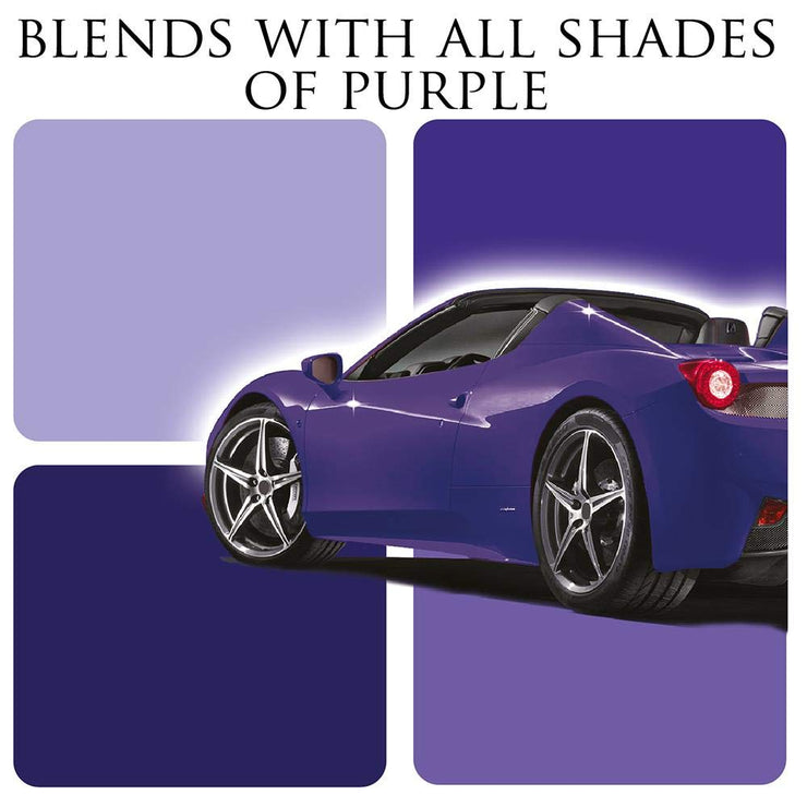 Car Gods Iris Custom Color Purple 3-in-1 Polish Wax Colour Restorer & Scratch Remover 500ml - 16 Colours Available