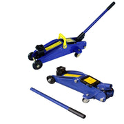 Hydraulic Trolley Floor Jack Heavy Duty 2 Ton Low Profile Trolley Jack Lifting Jack for Car Van Garage Tyre Repair Change Tire Emergency Tool