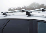 Summit SUM-003 Semi Universal Roof Bars (Pair of) to Fit Cars with Running Rails, Aluminium 1.35m in Length, Set of 2, one size, Silver