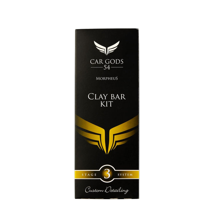 Car Gods Complete Detalier Kit - Clay Bar and Spray Lubricant Bundle - Super Smooth Surface for Better Polishing - 500 ml