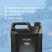 Auto Xpert | Screen Wash | 5L | Ready-to-use | Effective up to -5 degrees | Cleans & removes, windscreen dirt, grime and traffic film | Low smear formula perfect winter screenwash