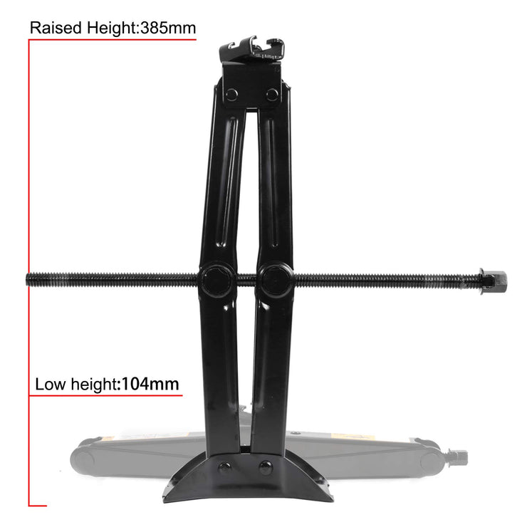 LEADSTAND Scissor Jack is 2tons Labor-saving Design, Thickened Steel Plate. It Can Be Used With Electric Drill, Suitable for Cars and SUV