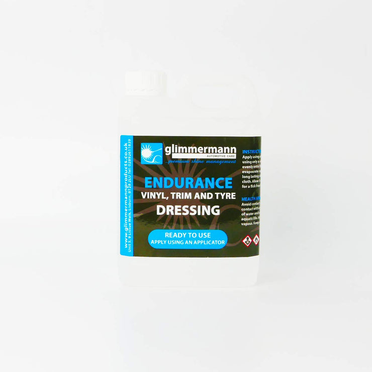 Glimmermann Products Endurance Vinyl, Trim and Tyre Dressing (2L)