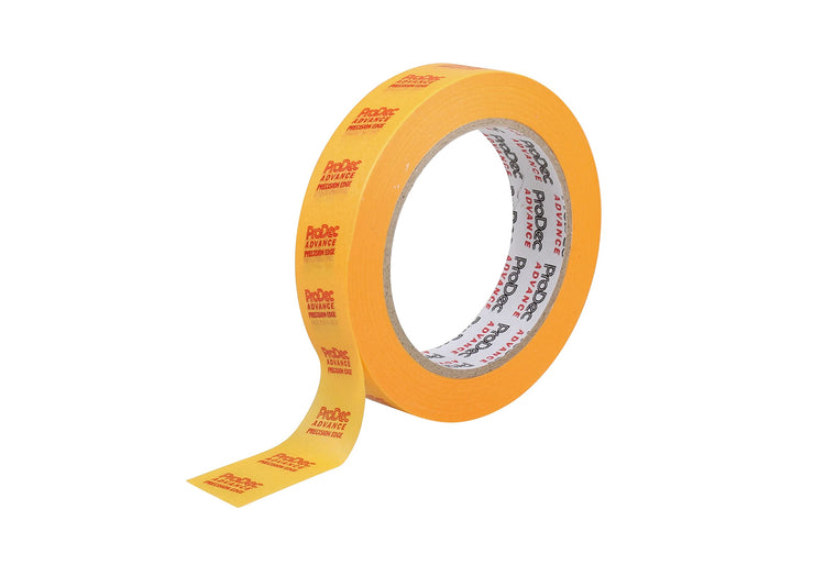 ProDec Advance ATMT001 24mm (1 inch) x 50m Precision Edge Multi Surface Painters Masking Tape for Razor Sharp Lines with No Paint Bleed 1",Yellow