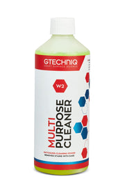 Gtechniq W2 Multi-Purpose Cleaner for Cars, Matchless Cleaning Power, Biodegradable, Supreme Dirt Removal - 500ml