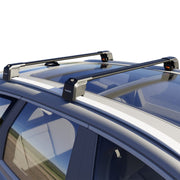 Thunder Carrier Roof Rack For KUGA 2020-2023 Roof Rails Roof Rack Cross Bars Aluminium Lockable - Fit Flush Rails Roof Rails, Cross Bar, Rail Carrier (CX482) (Black)