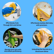 Winkelen Microfibre Cleaning Cloths For Cars, Lint-Free Streak Free, Microfibre Cloth Car, Microfiber Towel, Car Drying Towel Car Detailing, Microfibre Cleaning Cloth, Car Cleaning Products, Dusters