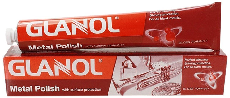 GLANOL / WENOL Metal Polish with Surface Protection Gloss Formula - 1 x 100ml tube