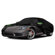 Waterproof Car Cover Compatible with 718 Boxster/Cayman 986/987/981/982 Base/S/T/GTS 4.0/GT4/GT4 RS 1996-2022, All-Weather Car Covers with Zip