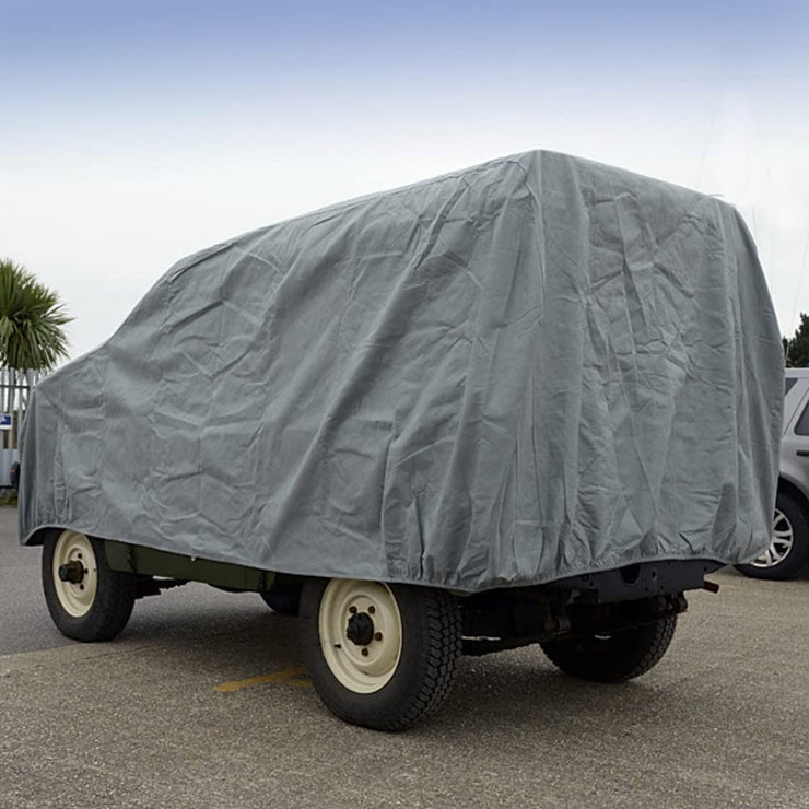 UK Custom Covers CC193 Tailored Waterproof Indoor/Outdoor Car Cover - Fits Land Rover Series 1-3 / Defender 90