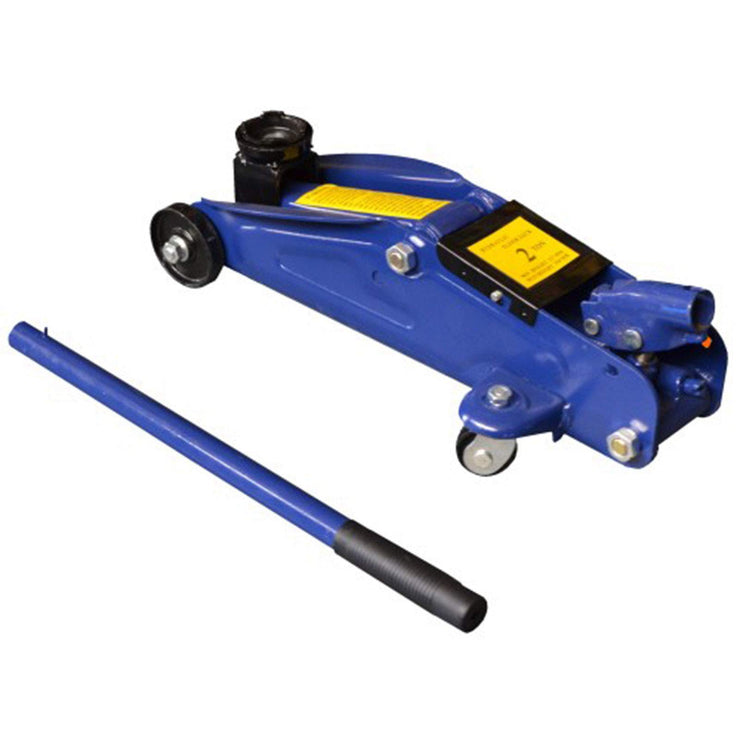 2 Tons Hydraulic Floor Jack Heavy Duty Steel Trolley Profile Lifting Jack Car Van Garage Emergency Car Tyre Repair Changing Tool