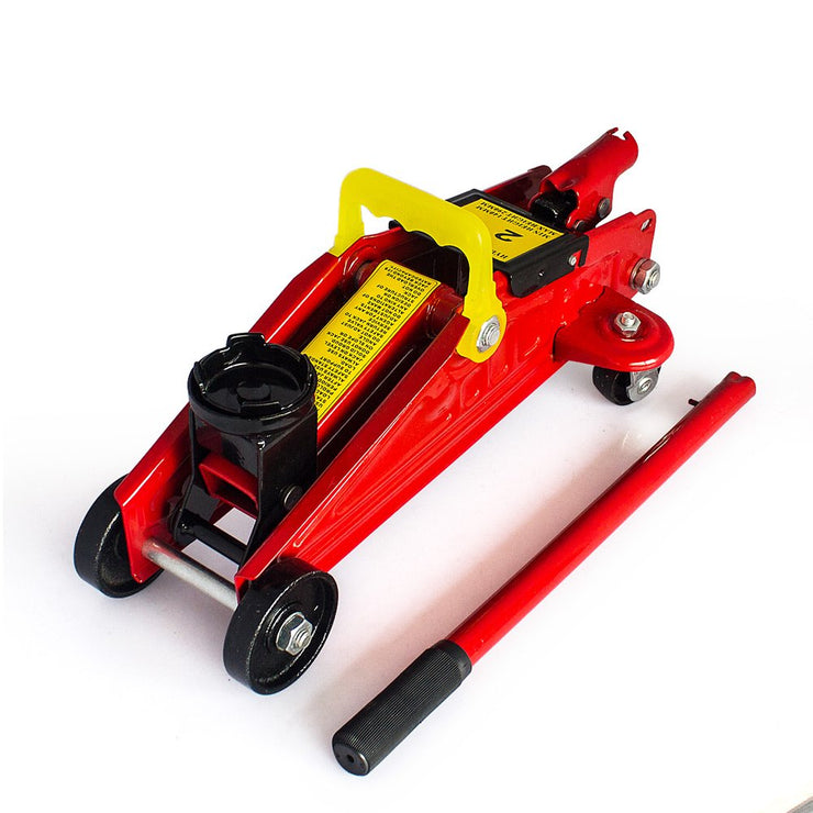 Panana 2 Ton Hydraulic Trolley Floor Jack Heavy Duty Car Van Caravan Hydraulic Floor Garage Trolley Jack Lifting with Case 2000kg Lift