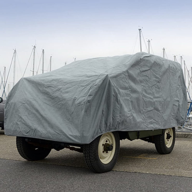 UK Custom Covers CC193 Tailored Waterproof Indoor/Outdoor Car Cover - Fits Land Rover Series 1-3 / Defender 90