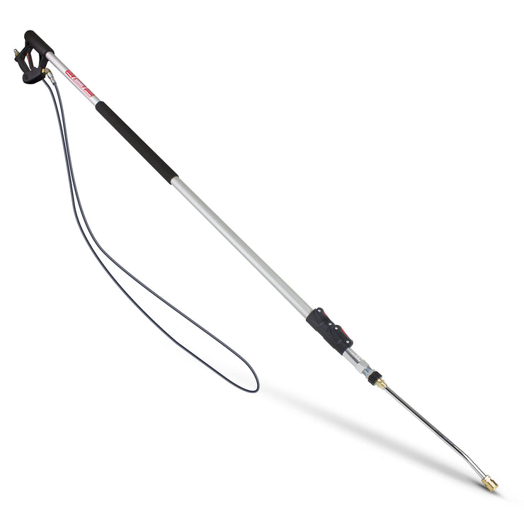 Wetjet 18 Foot, 5.5m Telescopic Pressure Washer Lance, 4000 Max Pressure, Power Washer Lance, Aluminium, Lightweight and Durable with 1 Year Warranty