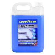 Goodyear 5L Snow Foam Shampoo with Premium Quality Added Wax | With Wax Formula | pH Neutral | Wash Wax Soap Kit Snowfoam | Ultra Thick