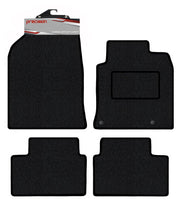 Precision - Tailored Car Mats - Intended for Kia Ceed & Pro Ceed 2019-2022 (Manual) - 4 Piece Set - Non-Slip Floor Mats - Black Carpet - Black Binding - Fittings Clips - SFP