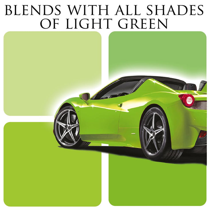 Car Gods Iris Custom Color Light Green 3-in-1 Polish Wax Colour Restorer & Scratch Remover 500ml - 16 Colours Available