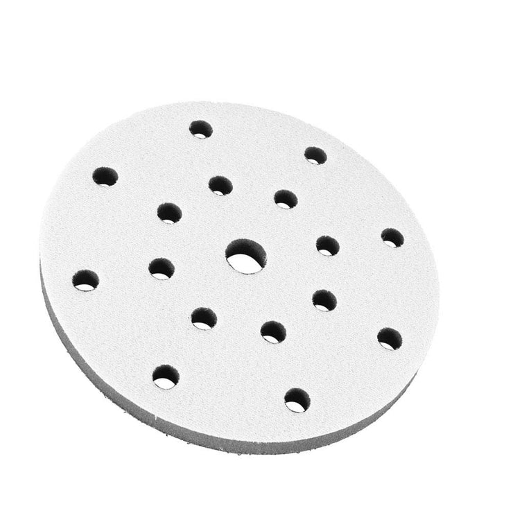 6In Interface Sanding Pad Interface Pad 3M Sponge 150Mm Diameter Soft Buffer Sponge Interface Cushion Pad For Sanding Pads (6 inches 17 holes)