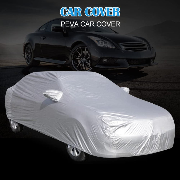 Heavy Duty Waterproof Car Cover Rain Snow UV Protection Outdoor Breathable Large (480 * 175 * 120CM)