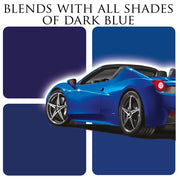 Car Gods Iris Custom Color Dark Blue 3-in-1 Polish Wax Colour Restorer & Scratch Remover 500ml - 16 Colours Available