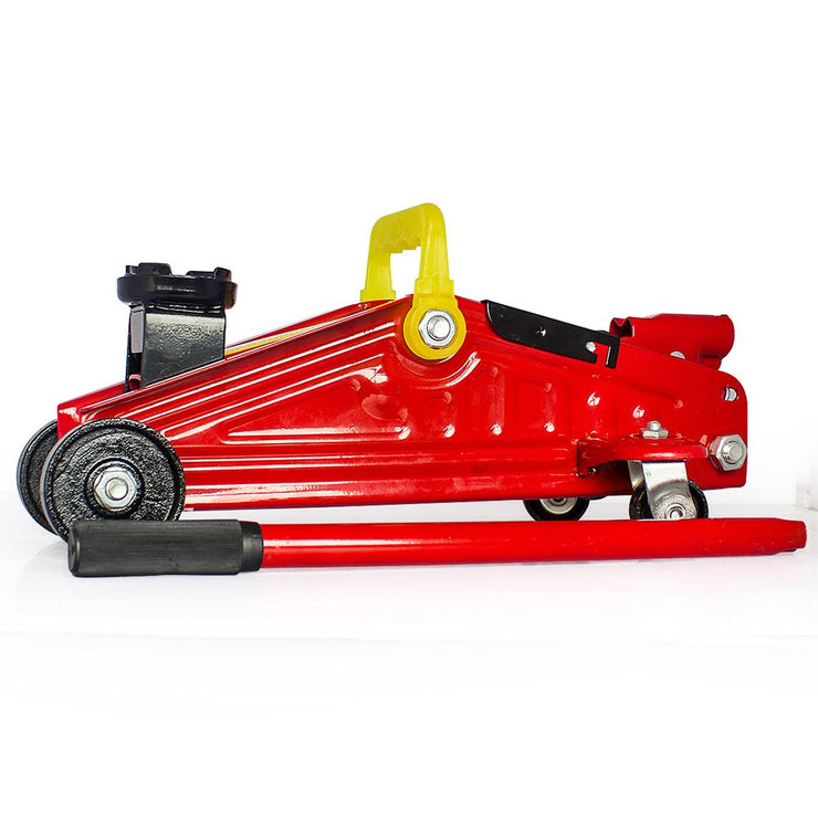 Panana 2 Ton Hydraulic Trolley Floor Jack Heavy Duty Car Van Caravan Hydraulic Floor Garage Trolley Jack Lifting with Case 2000kg Lift